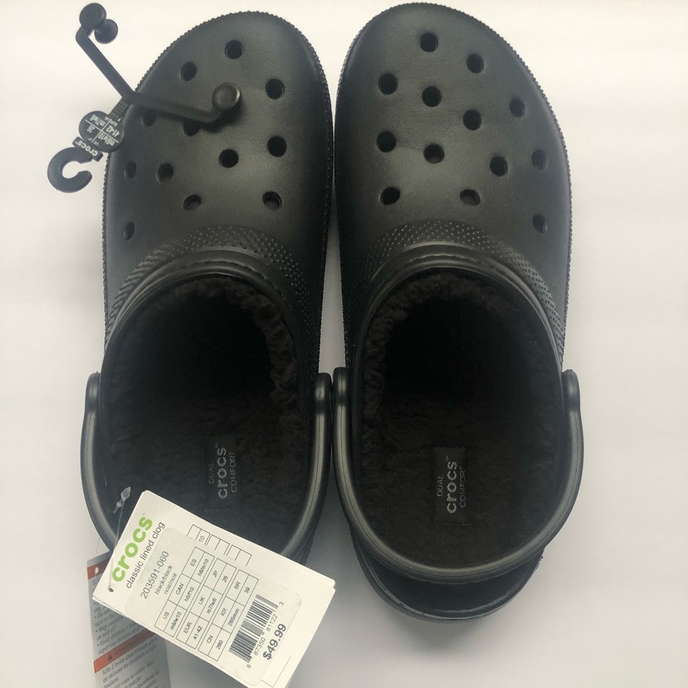 Classic lined crocs